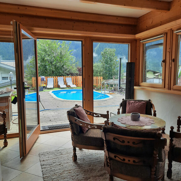 Blick auf den Pool Blick auf den Pool