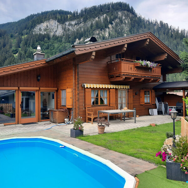 Chalet Wasserfallblick im Sommer Chalet Wasserfallblick im Sommer